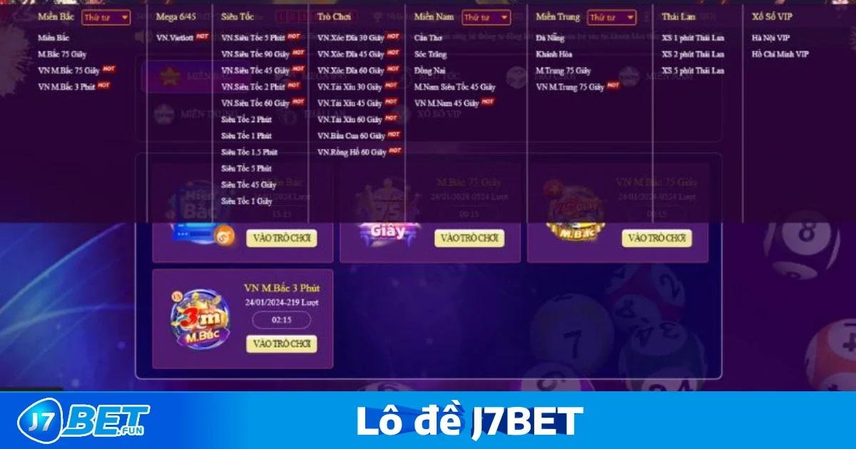 Bí Quyết Chơi Lô Đề J7bet Hiệu Quả