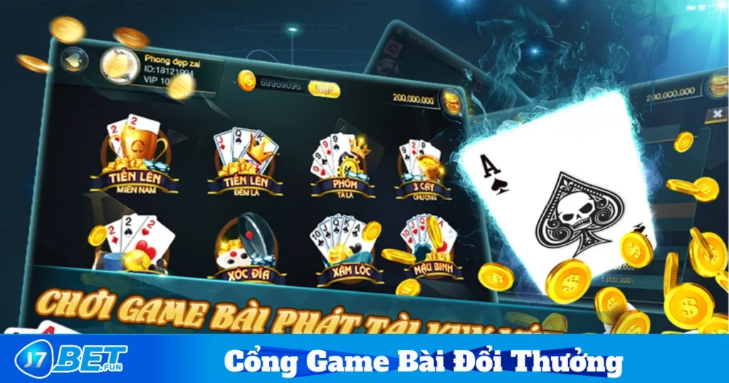 Ưu Điểm Khi Chơi Tại Cổng Game Bài Đổi Thưởng J7bet